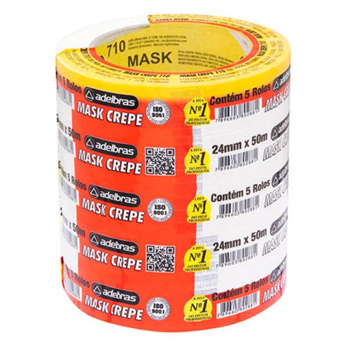 Fita Crepe 710 24mm x 50m - Adelbras