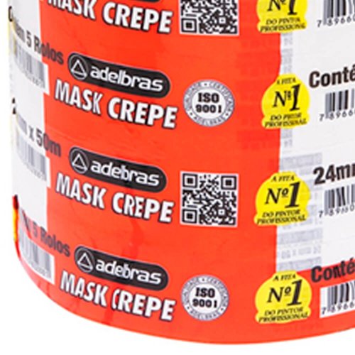 Fita Crepe 710 24mm x 50m - Adelbras
