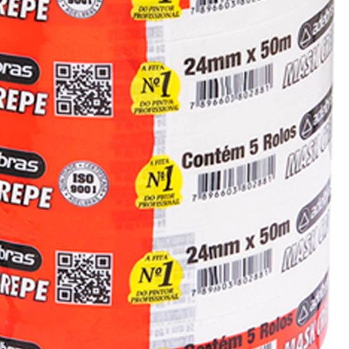 Fita Crepe 710 24mm x 50m - Adelbras