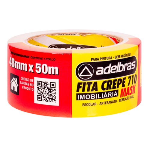 Fita Crepe 710 48mm x 50m - Adelbras
