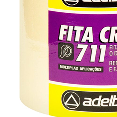 Fita Crepe 711 24mm x 40m - Adelbras