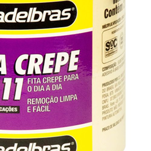 Fita Crepe 711 24mm x 40m - Adelbras