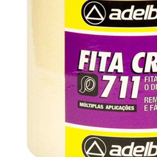 Fita Crepe 711 48mm x 40m - Adelbras