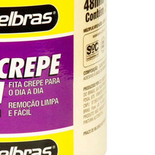 Fita Crepe 711 48mm x 40m - Adelbras