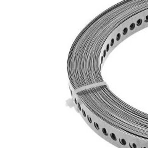 Fita de Aço Perfurada 17mm X 0,40mm X 30m - Âncora