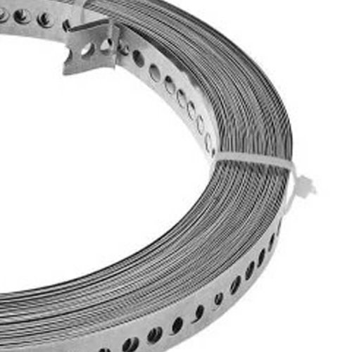 Fita de Aço Perfurada 17mm X 0,40mm X 30m - Âncora