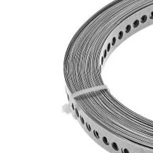 Fita de Aço Perfurada 19mm X 0,40mm X 30m - Âncora