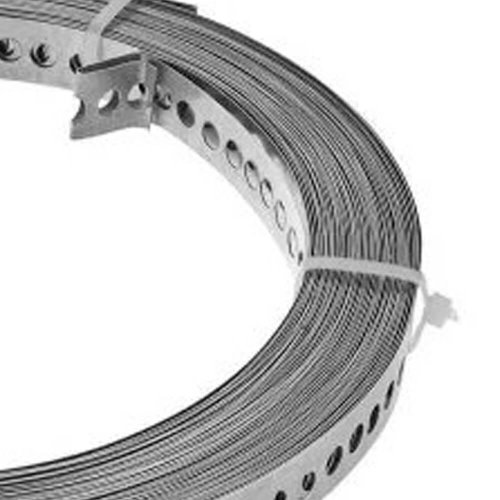 Fita de Aço Perfurada 19mm X 0,40mm X 30m - Âncora