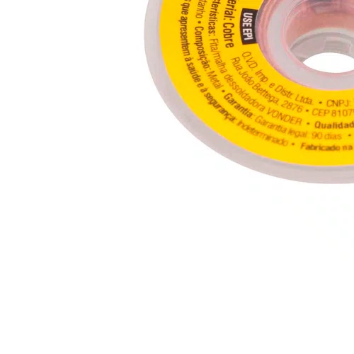 Fita de Malha Dessoldadora 2.5mm x 1,5m Vonder
