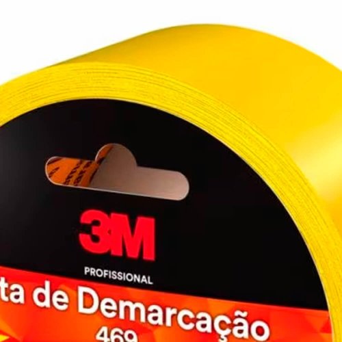 Fita Demarcação Solo Amarela FT 50mm x 30m 469 - 3M