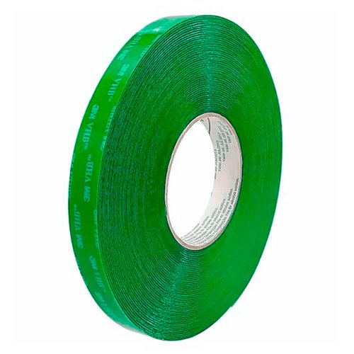 Fita DF Fixa Forte Transparente 12mm x 2m (interno) - 3M