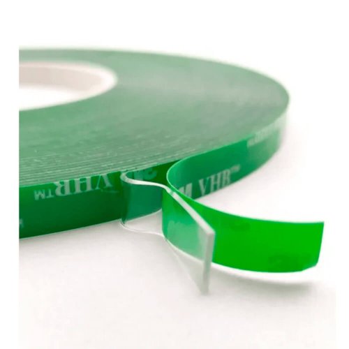 Fita DF Fixa Forte Transparente 12mm x 2m (interno) - 3M