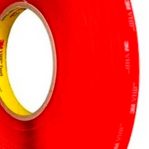 Fita Dupla Face VHB™ Adesivo 5mmX33mm Vermelho - 3M™