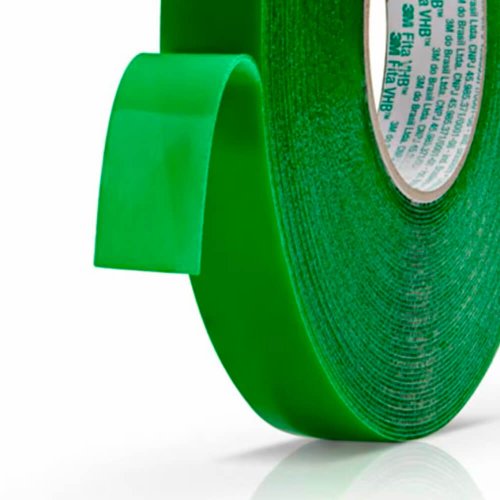Fita Dupla Face VHB™ Adesivo Transparente 12mm x 33m - 3M