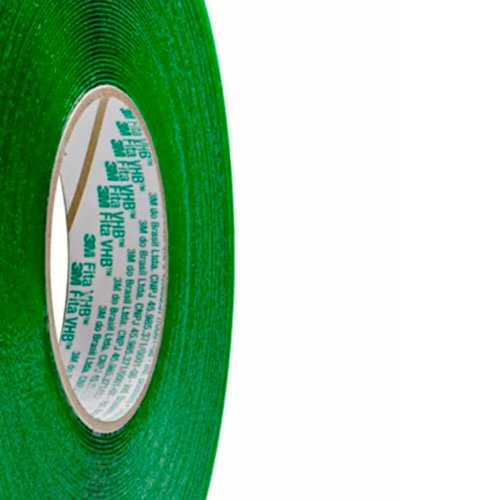 Fita Dupla Face VHB™ Adesivo Transparente 12mm x 33m - 3M