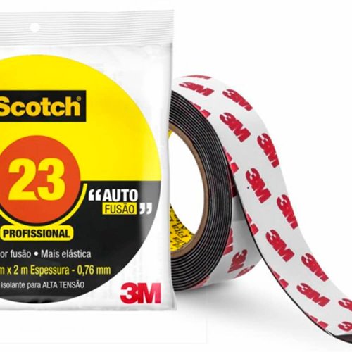 Fita Isolante 23 BR Auto Fusão 19mm x 2m - 3M