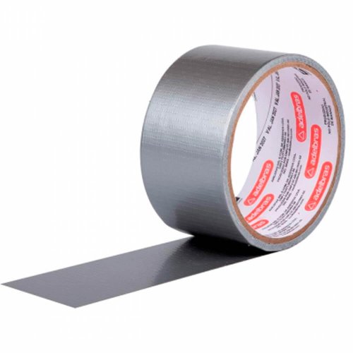 Fita Multiuso Tipo Silver Tape 48mm x 5m Prata - Adelbras