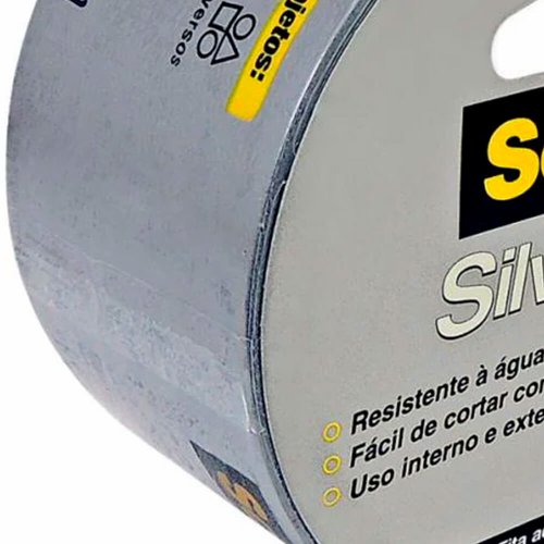 Fita Silver Tape 3M 45mm x 5m - 3M