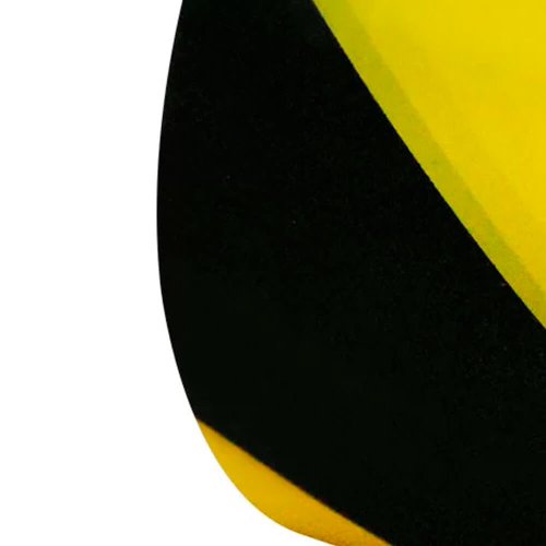 Fita Zebrada de Sinalização Preto / Amarelo 180 m - Plastcor