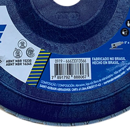 Flap Disco Evolution R822 180 x 22 #80 - Norton