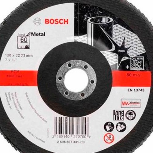 Flap Disco Reto 7 # 60 - Bosch