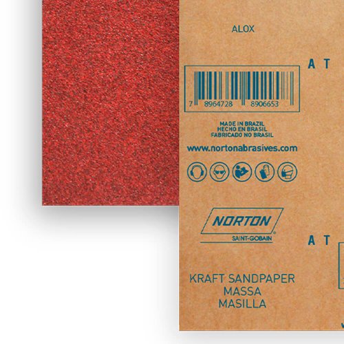 Folha de Lixa para Massas A257 - 225x275mm #36 - Norton