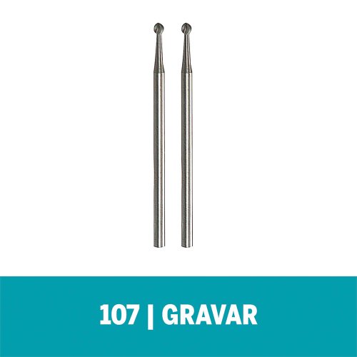 Fresa/ Escariador de Gravação Circular 2,4mm Ref.: 107 - Dremel