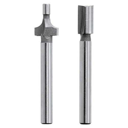 Fresa Paralela 1/4" e Fresa para Borda com Guia Ref.: TR670 - Dremel