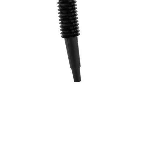 Funil de Plástico Flexível Preto 140mm - Vonder