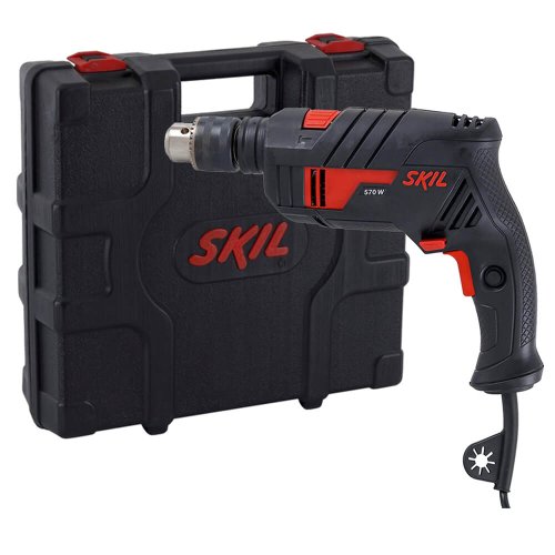 Furadeira de Impacto 6555 570W 127v + 14 Brocas - Skil