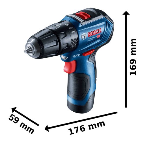 Furadeira/Parafusadeira á Bateria GSB 12V-30 - Bosch