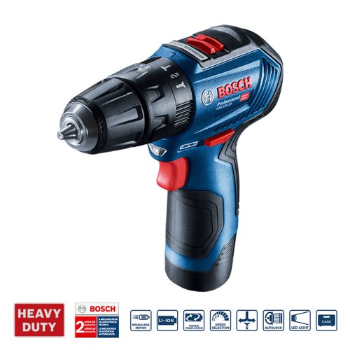 Furadeira/Parafusadeira á Bateria GSB 12V-30 - Bosch