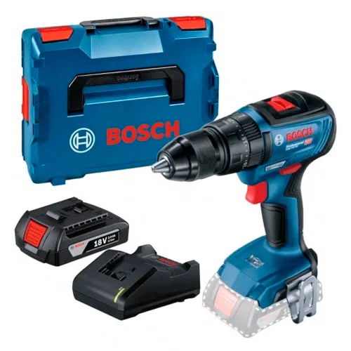 Furadeira/ Parafusadeira de Impacto 1/2" à Bateria 18V GSB 18V-50 - Bosch