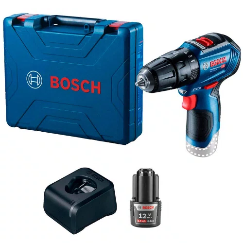 Furadeira/ Parafusadeira de Impacto à Bateria 12V GSB 12V-30 - Bosch