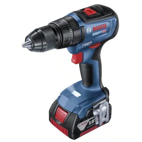 Furadeira/ Parafusadeira de Impacto à Bateria GSB 18V-50 com Maleta - Bosch
