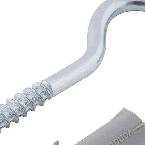 Gancho com Bucha de Nylon 5,5mm x 70m G8 - Vonder