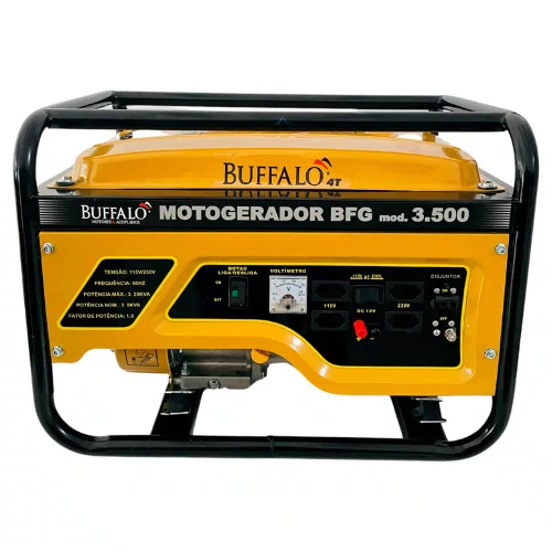 Gerador de Energia à Gasolina BFG 3500 Monofásico - Buffalo