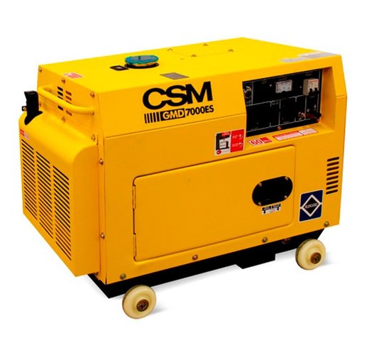 Gerador Diesel GMD 7000ES Monofásico 6,25 kVA - CSM