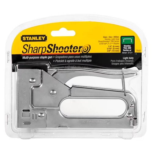 Grampeador Trabalho Leve Corpo em Aço - Stanley