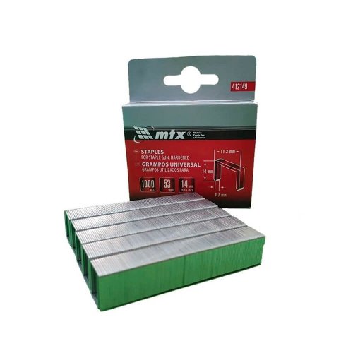 Grapa Tipo 53 - 11,4x0,74x14mm, Confezione Da 5000 Pezzi Per Ufficio E Fai Da Te - Foto 2