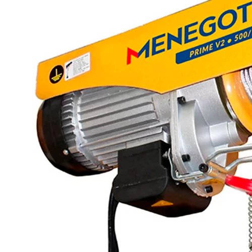 Guincho de Coluna Prime 500/1000KG Com Motor Mono - Menegotti