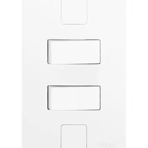 Interruptor 2 Teclas Simples 10A 250V New Caprice - Pluzie
