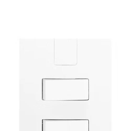 Interruptor 2 Teclas Simples 10A 250V New Caprice - Pluzie