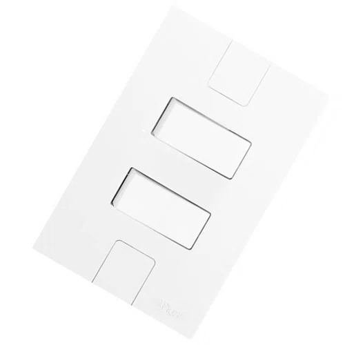 Interruptor 2 Teclas Simples 10A 250V New Caprice - Pluzie
