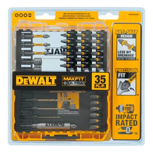 Jogo Bits e Brocas MAXFIT Ultra 35 peças - Dewalt