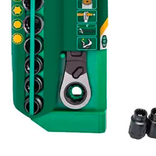Jogo Chave Ajustável 3/8" - 11 peças - Sata