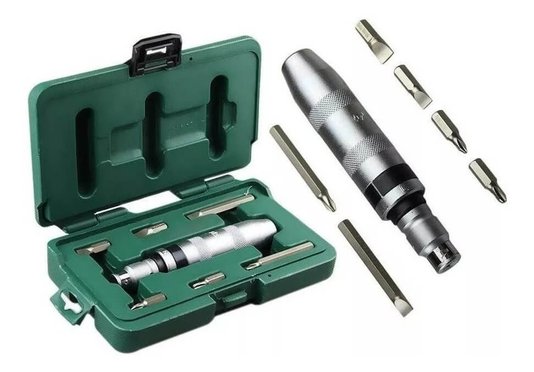 Jogo Chave de Impacto Manual Com 8 Peças - Sata