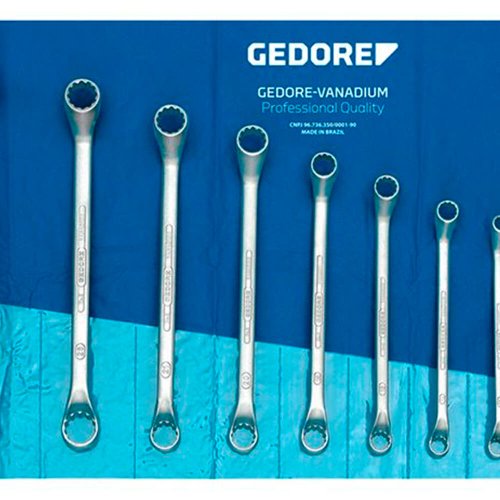 Jogo Chave Estrela 6 peças 1/4" à 7/8" - Gedore