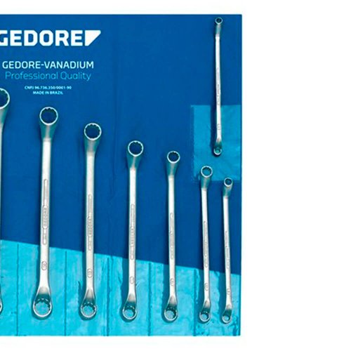 Jogo Chave Estrela 6 peças 1/4" à 7/8" - Gedore