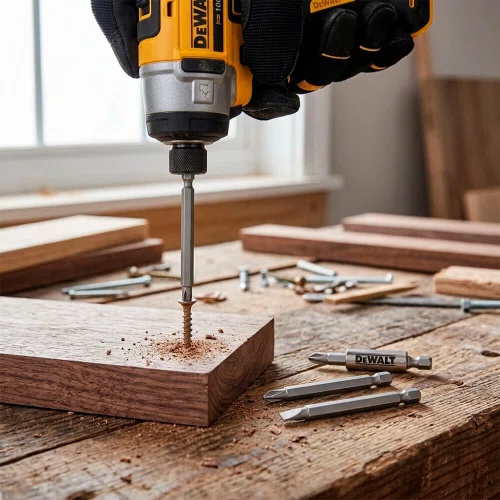 Jogo de 4 Pontas Longas (2 Philips/ 2 Fenda) 3-1/2" - Dewalt